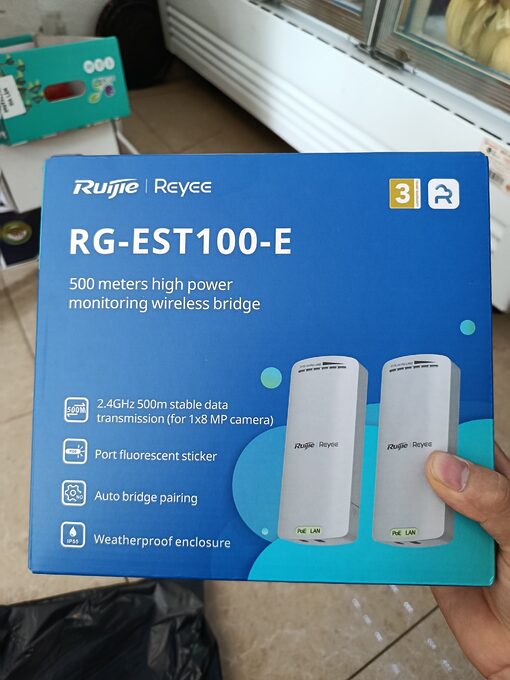 Bộ bắn điểm Wifi ngoài trời Ruijie Reyee RG-EST100-E – Kết nối ổn định, truyền dữ liệu xa 500m - Ảnh 4