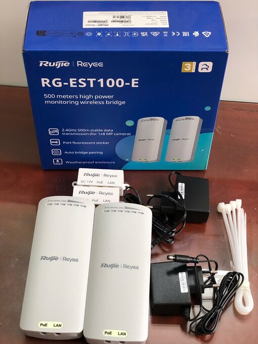 Bộ bắn điểm Wifi ngoài trời Ruijie Reyee RG-EST100-E