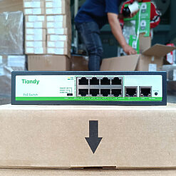 Switch Tiandy PoE 8 Port TC-P3S010