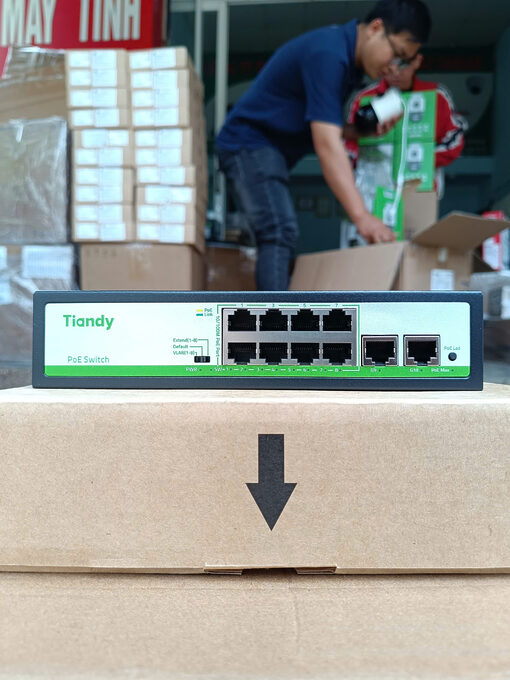 Switch Tiandy PoE 8 Port TC-P3S010
