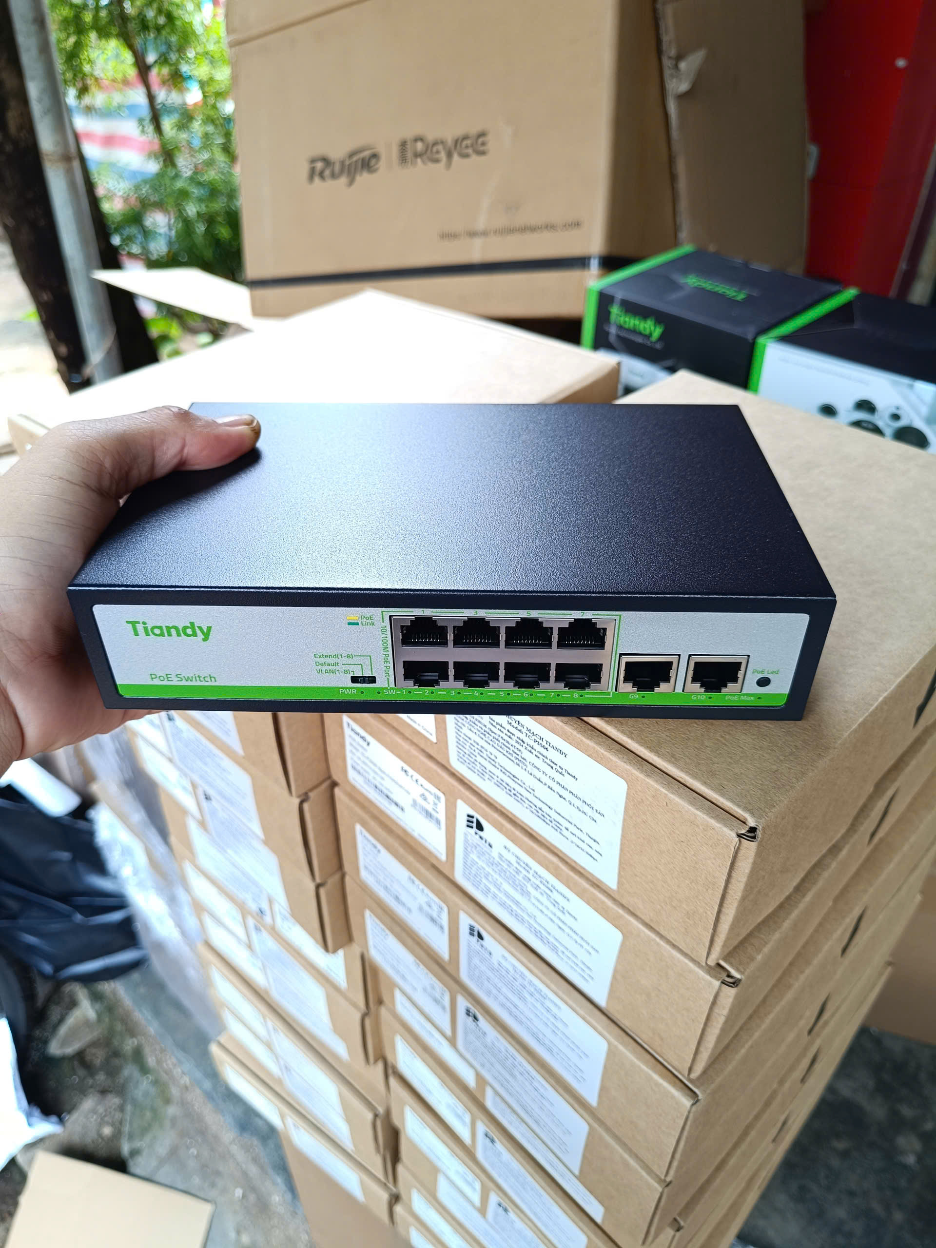 Switch Tiandy PoE 8 Port TC-P3S010