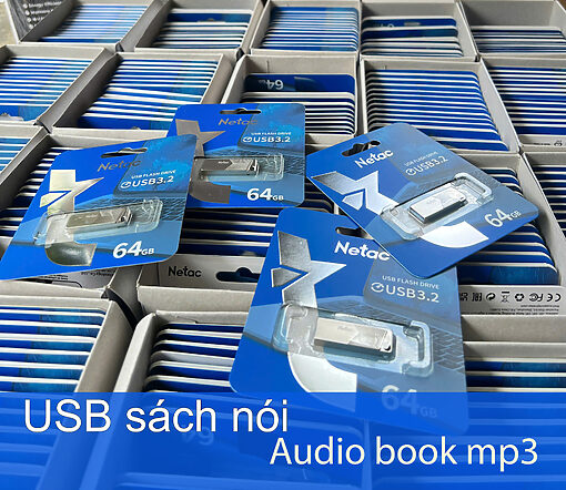 USB Sách nói 64G trọn bộ