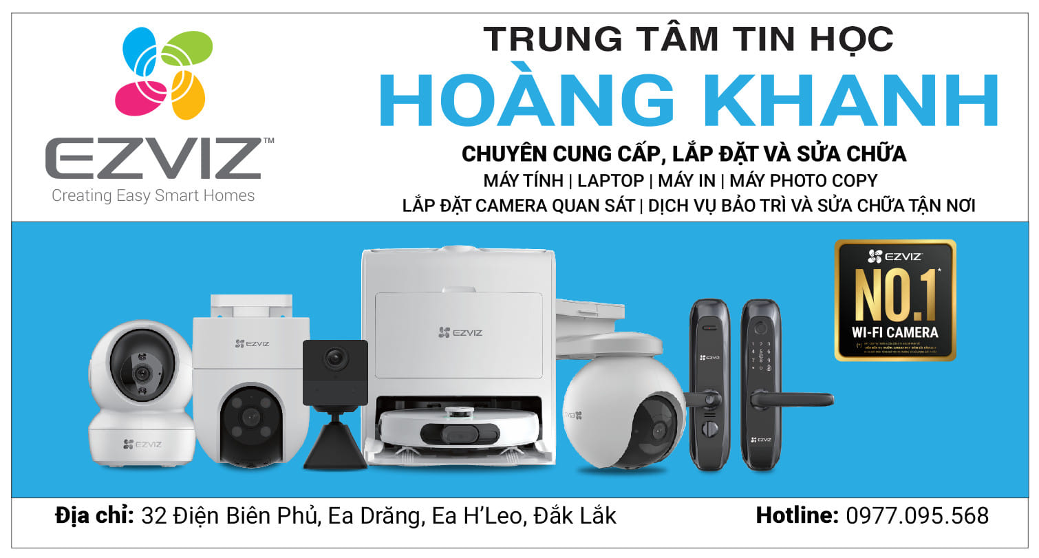 Tin Học Hoàng Khanh – Đại lý vi tính và camera Ea H’Leo