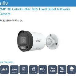 Camera IP UNV IPC2122LB-AF40K-DL