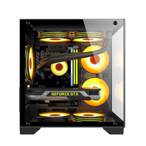 Case máy tính EDRA ECS1305 - Black