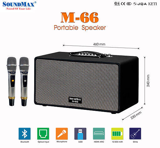 Loa SoundMax M-66