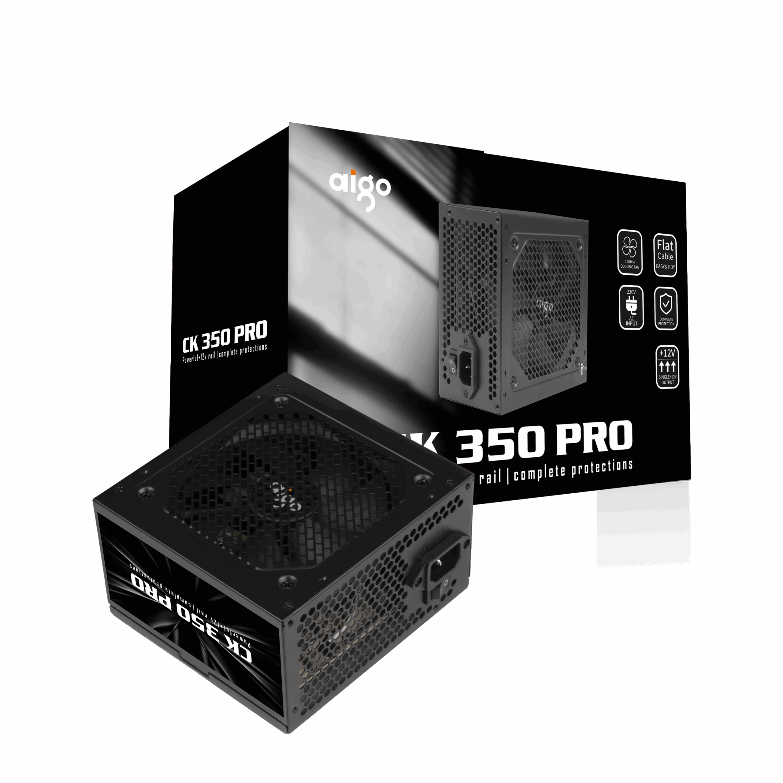 NGUỒN AIGO MODEL CK350PRO 350W