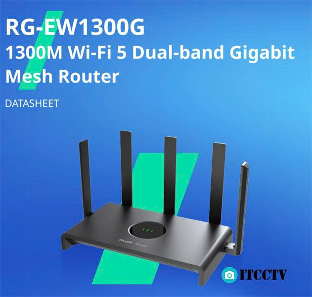 Bộ phát WiFi Ruijie Reyee RG-EW1300G AC1300Mbps