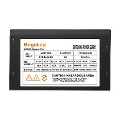 Nguồn Segotep Q-Power 350, Đen