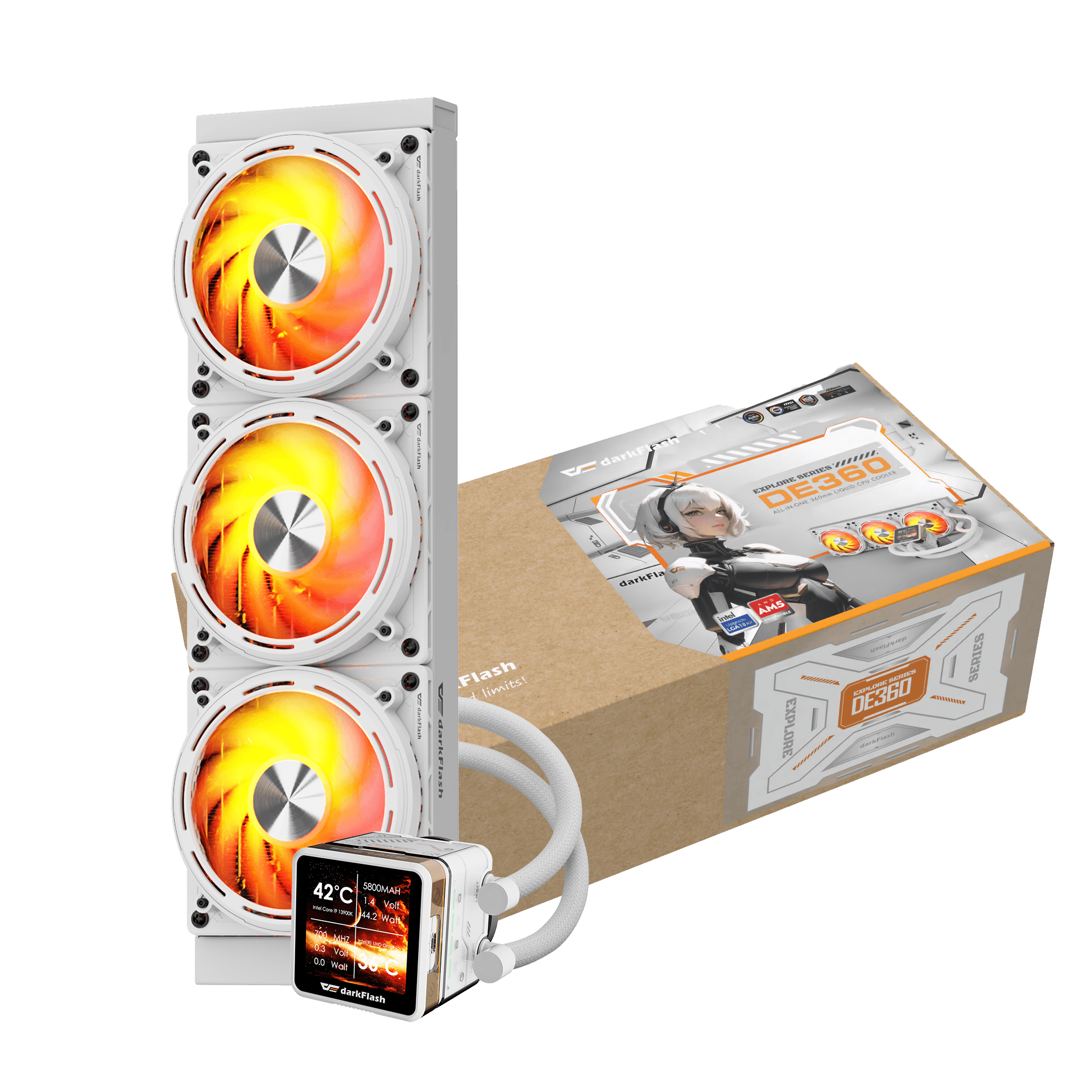 TẢN NHIỆT AIO CPU DARKFLASH DE360