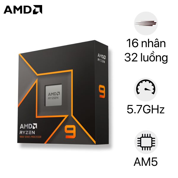 lắp đặt camera uy tín tại Đắk Lắk CPU AMD Ryzen 9 9950X