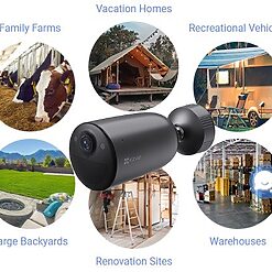 Camera EZVIZ EB3 4G Kit – Camera pin 4G + Solar 5W, giám sát mọi nơi không cần Wi-Fi | Tấn Phát AD