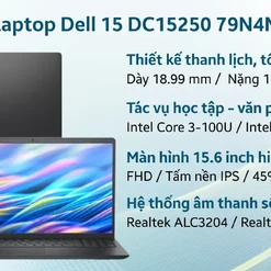 Dell DC15250 Core 3-100U