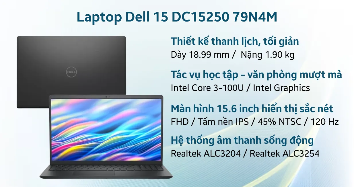 Dell DC15250 Core 3-100U