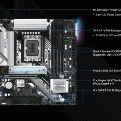 Mainboard ASROCK B760M PRO RS DDR4