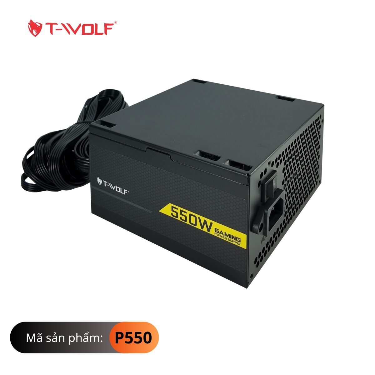 Nguồn máy tính T-WOLF TW-P550 (550w) 80 Plus