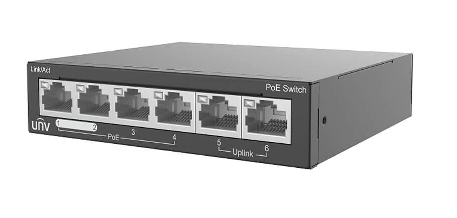 lắp đặt camera uy tín tại Đắk Lắk Switch UNV NSW2020-6T-POE-IN