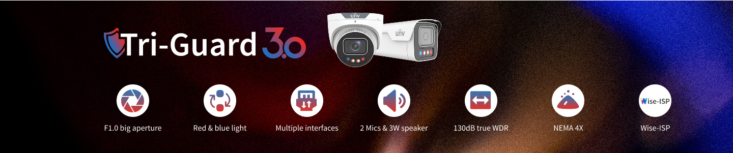 lắp đặt camera uy tín tại Đắk Lắk UNV Tri-Guard là gì ?Tri-Guard 3.0 có gì khác biệt ? | Tấn Phát AD