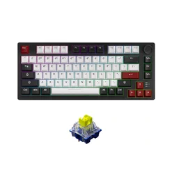 Bàn phím cơ Dare-U EK75 White - Black | PBT, Type C, Dream (Linear) Switch | Tấn Phát AD