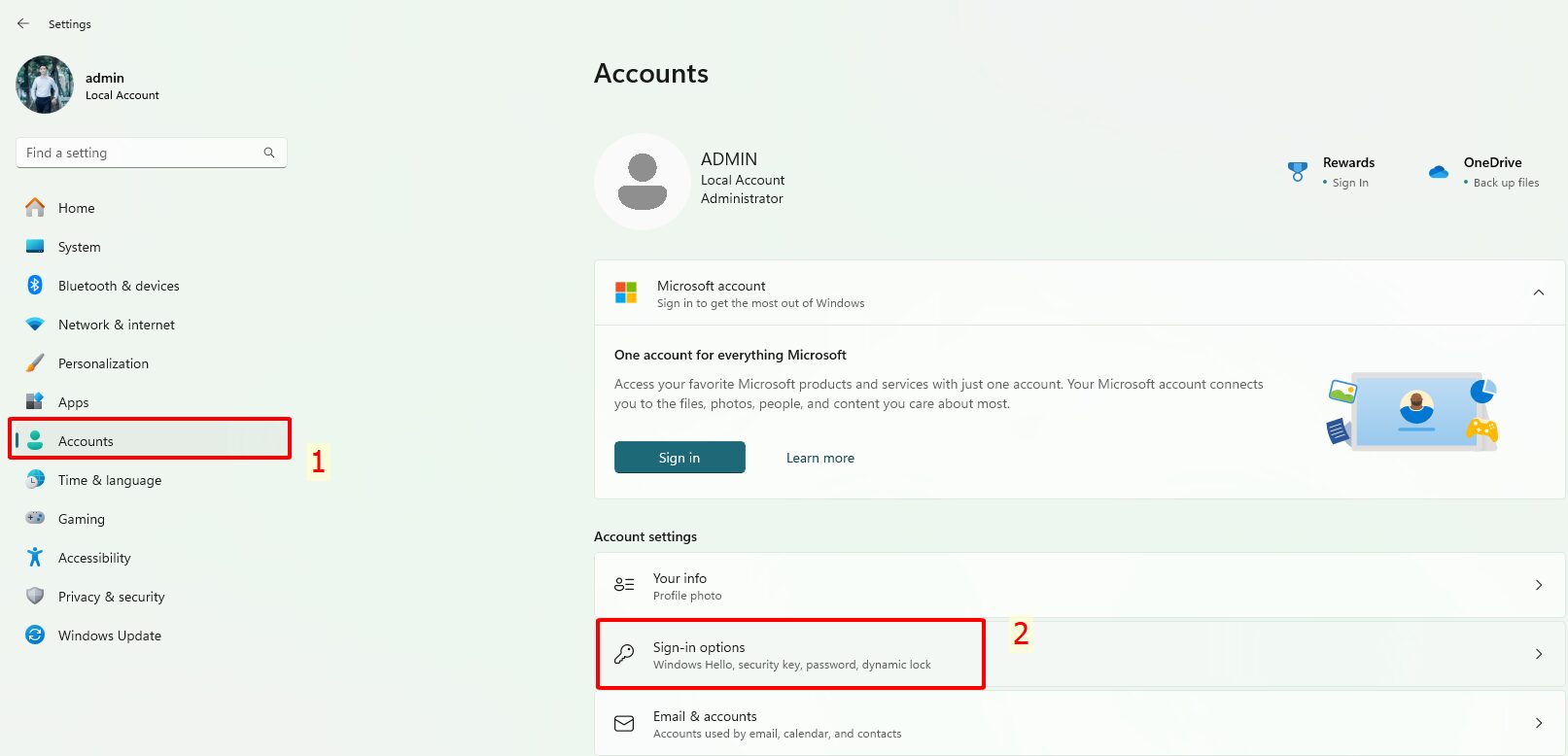 Cách cài đặt mật khẩu cho máy tính Windows 11 | Tấn Phát AD