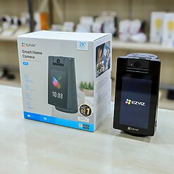 Camera EZVIZ S10 2K+ Gọi video, Màn Hình 4″, PTZ 360° | Tấn Phát AD