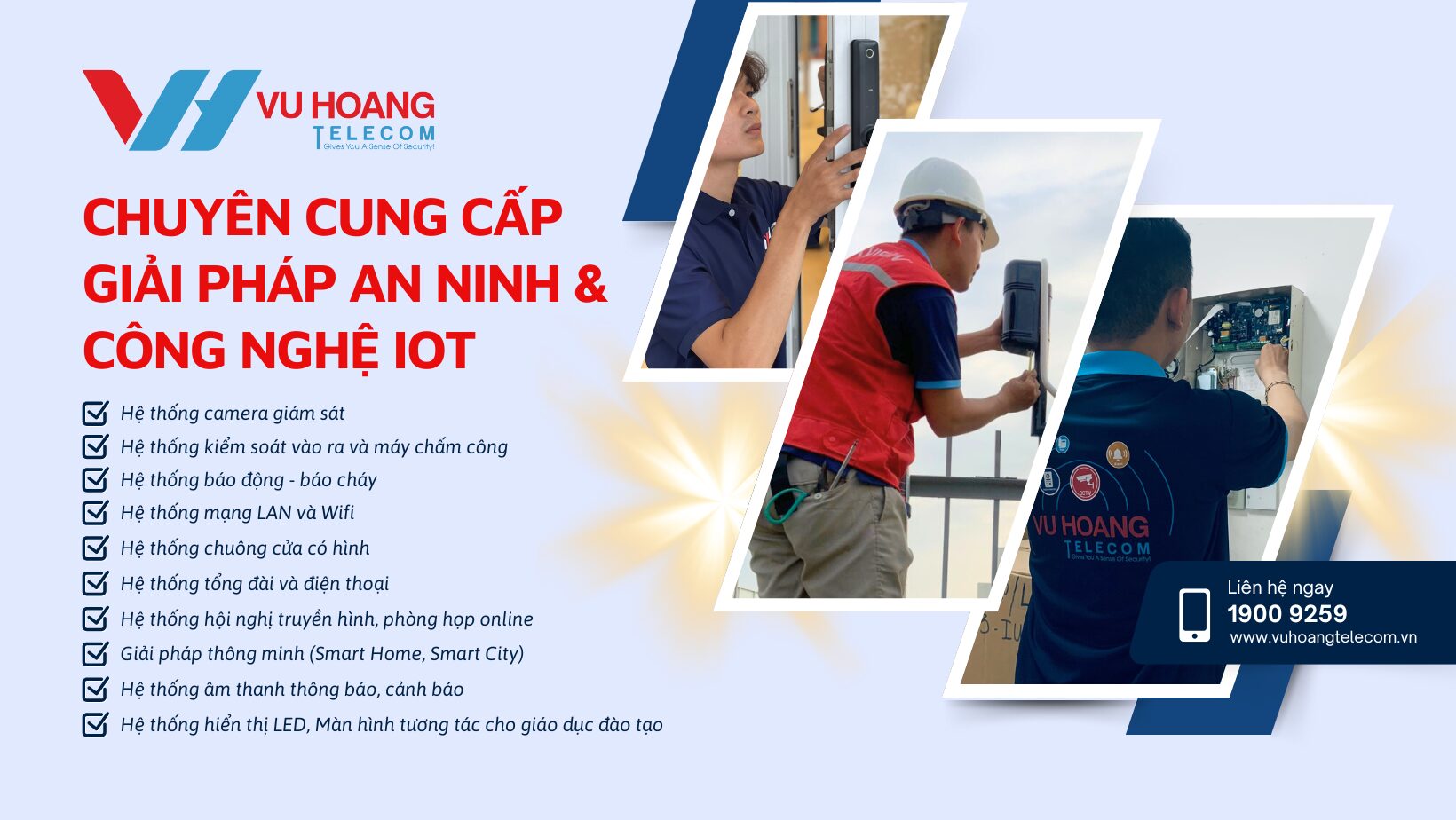 Công ty camera uy tín Hồ Chí Minh - Vũ Hoàng Telecom phân phối chính hãng