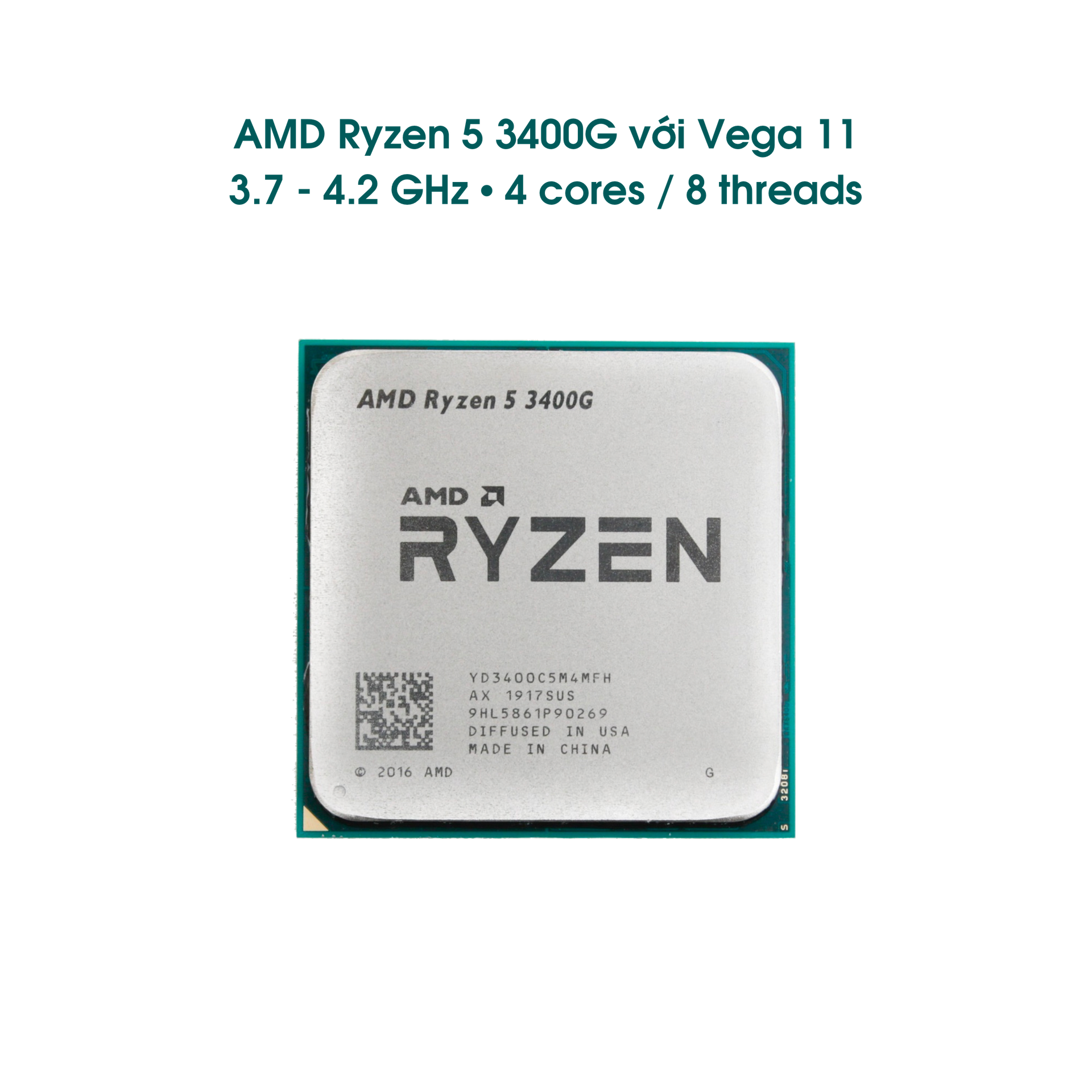 lắp đặt camera uy tín tại Đắk Lắk CPU AMD RYZEN 5 3400G