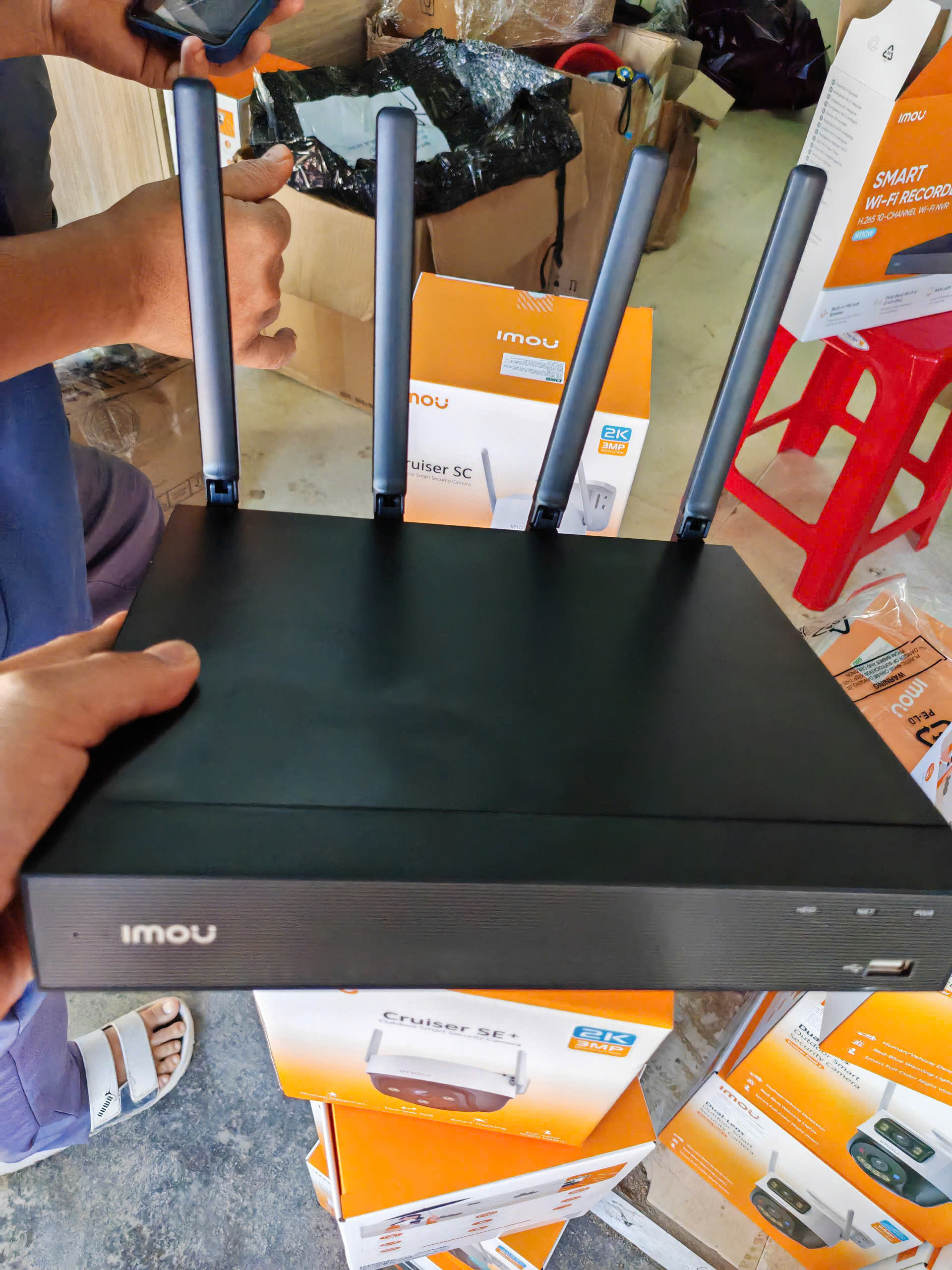 lắp đặt camera uy tín tại Đắk Lắk Đánh giá Đầu thu Wi-Fi IMOU 10 Kênh N110W