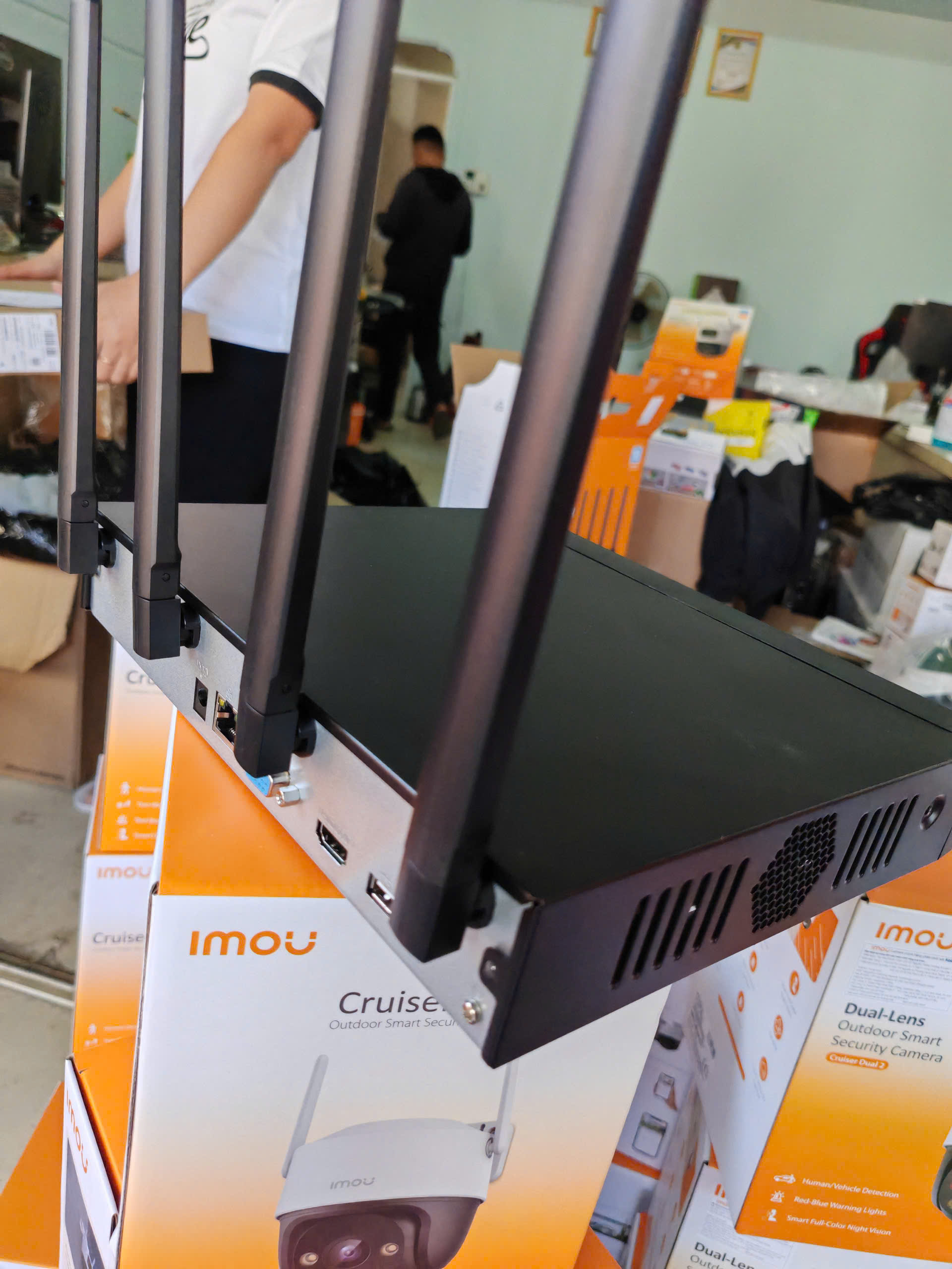 lắp đặt camera uy tín tại Đắk Lắk Đánh giá Đầu thu Wi-Fi IMOU 10 Kênh N110W