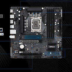 Mainboard ASRock B760M PG Lightning | Intel B760, Socket 1700, Micro ATX, 4 khe DDR5 | Tấn Phát AD