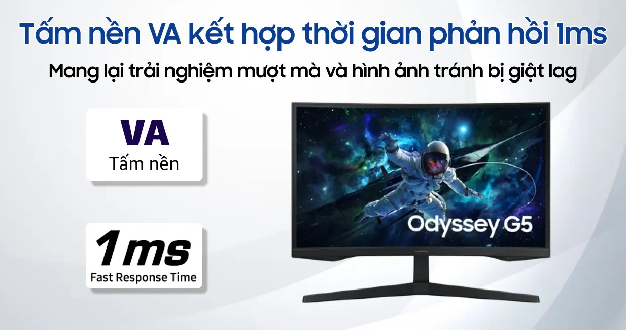 lắp đặt camera uy tín tại Đắk Lắk Màn hình Samsung Odyssey G5 G50D QHD LS27DG502EEXXV