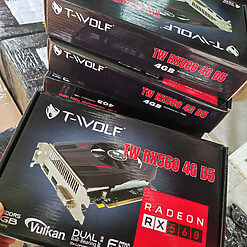 Card màn hình T-WOLF RX 560 4GB GDDR5 – Giải pháp nâng cấp gaming – đồ họa nhẹ tiết kiệm chi phí | Tấn Phát AD