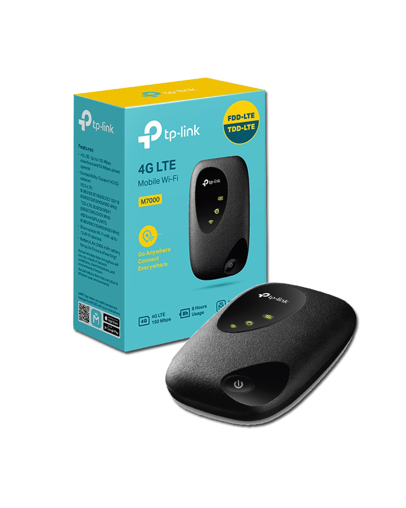 Bộ phát Wifi di động 4G LTE 300Mbps TP-Link M7000