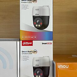 Camera Dahua DH-SD2A500NB-GNY-A-PV PoE – Camera IP quay quét 5MP Full Color ngoài trời