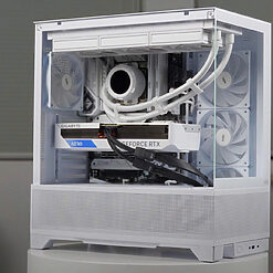 Case máy tính MIK LUMINE 4FA White – Tinh tế, nổi bật không gian setup | Tấn Phát AD