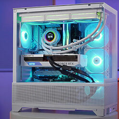 Case máy tính MIK LUMINE 4FA White – Tinh tế, nổi bật không gian setup | Tấn Phát AD