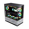 Case máy tính MIK LUMINE Black 4FA – Thiết kế cao cấp, tản nhiệt vượt trội