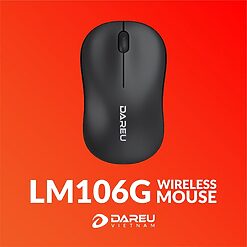 Chuột Dare-U Lm106G màu đen