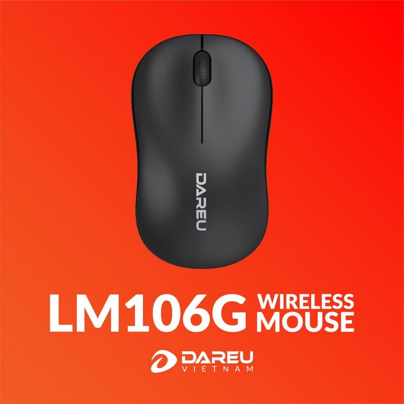 Chuột Dare-U Lm106G màu đen