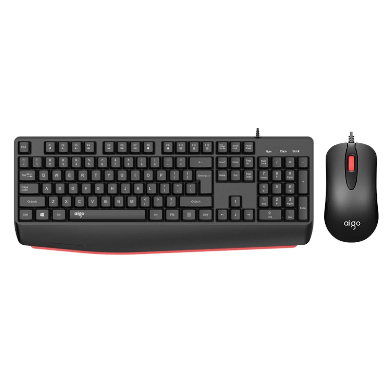 BỘ PHÍM CHUỘT VĂN PHÒNG CÓ DÂY AIGO AK301 PRO