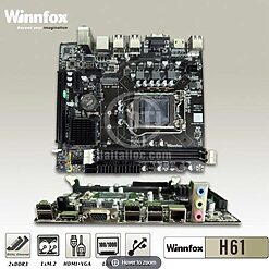 Mainboard Winnfox H61