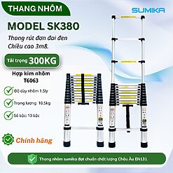 Thang rút nhôm Sumika SK380
