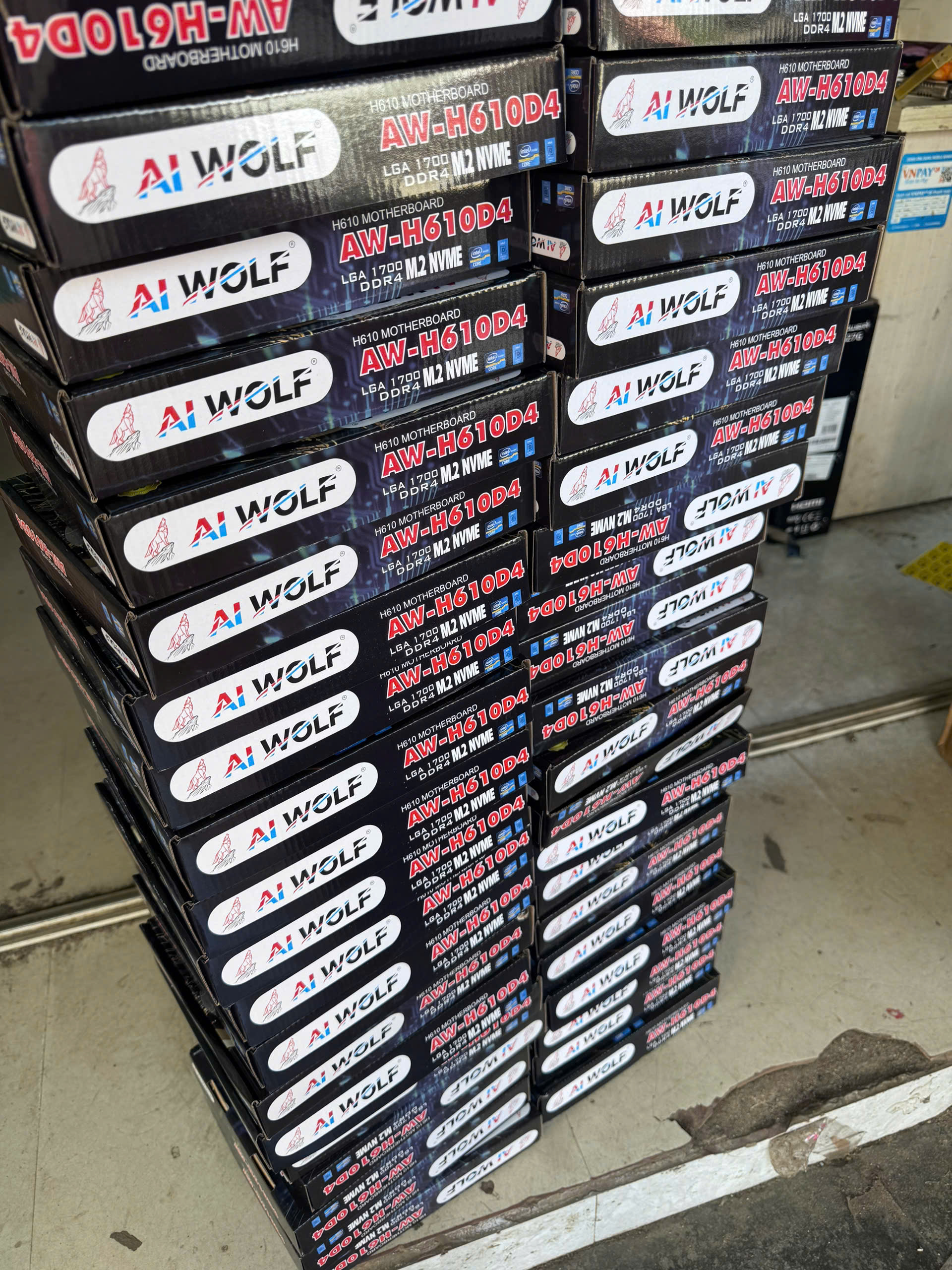 lắp đặt camera uy tín tại Đắk Lắk MAINBOARD AIWOLF H610