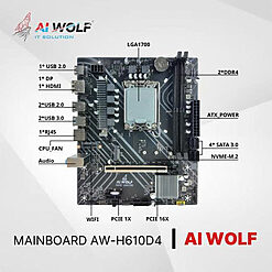 MAINBOARD AIWOLF H610