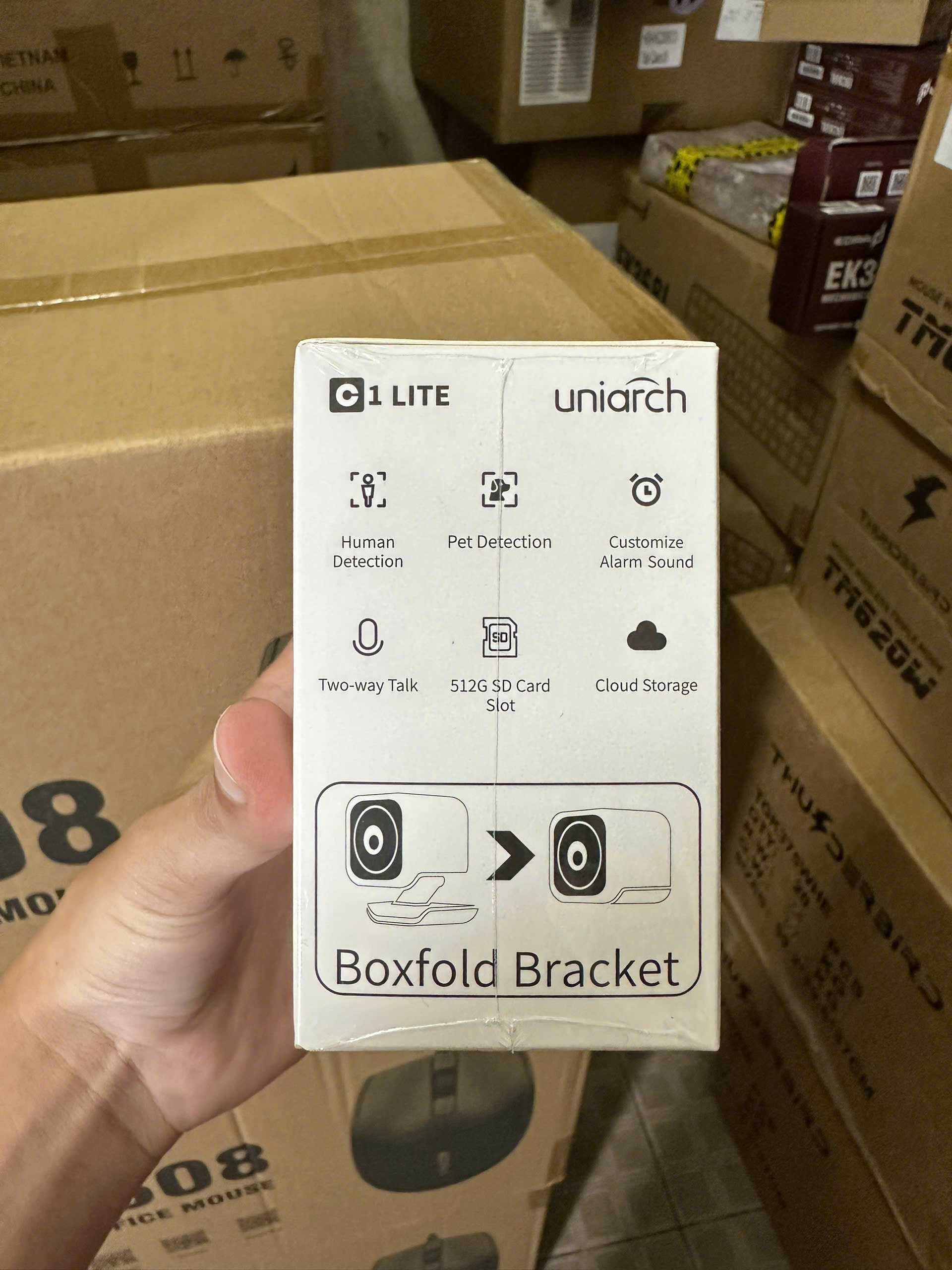 lắp đặt camera uy tín tại Đắk Lắk Camera WiFi 3MP Uniarch Uho-C1-M3F3 – Nhỏ gọn, đàm thoại 2 chiều, phát hiện người & thú cưng