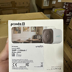 Camera WiFi 3MP Uniarch UNV Uho-C1-M3F3 – Nhỏ gọn, đàm thoại 2 chiều, phát hiện người & thú cưng | Tấn Phát AD