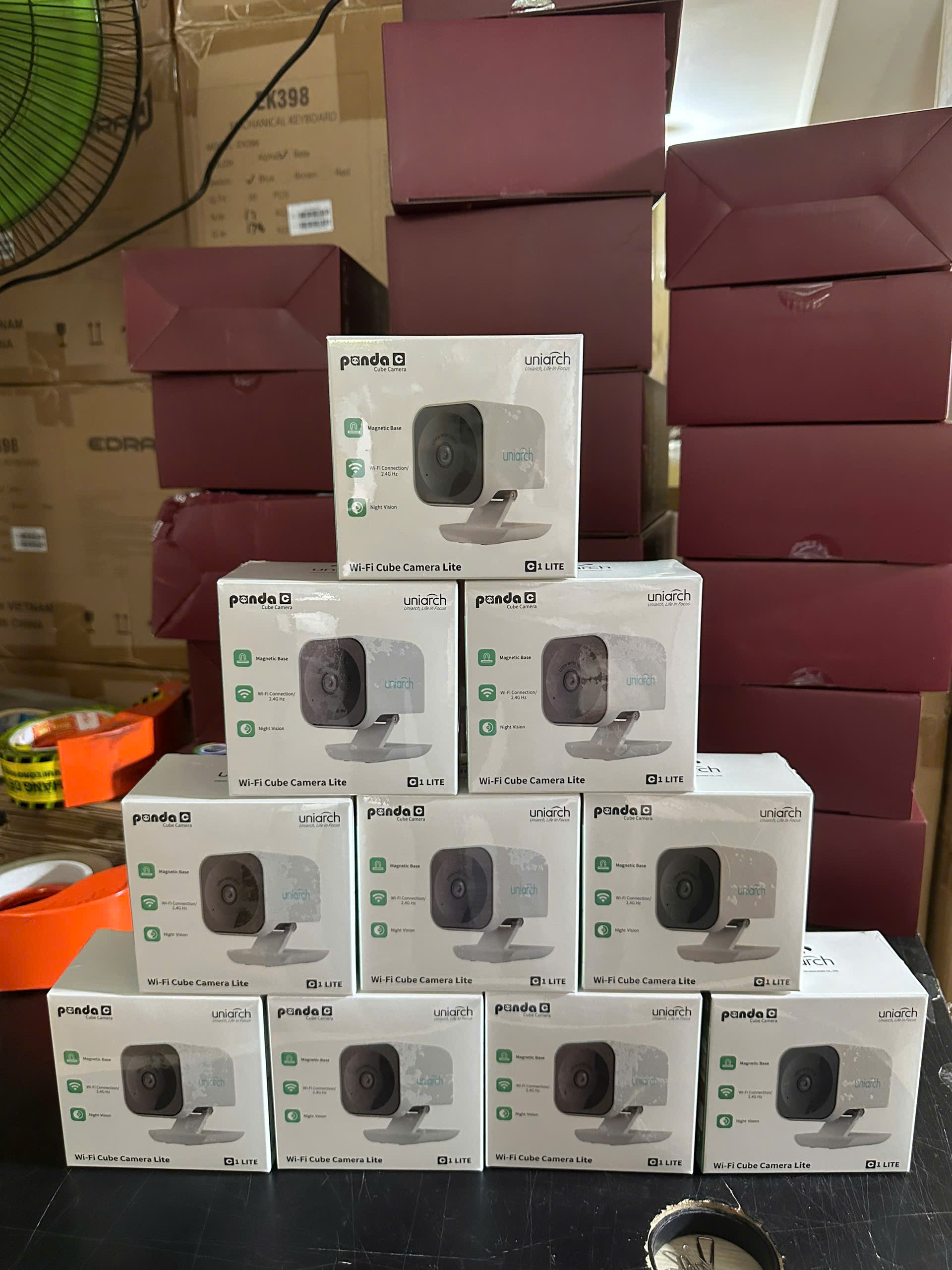 lắp đặt camera uy tín tại Đắk Lắk Uniarch UNV Uho-C1-M3F3