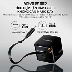 Củ sạc nhanh Movespeed MSA03 35W