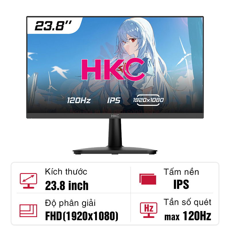 màn hình HKC 23.8 inch MB24V39