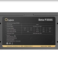 Nguồn máy tính Ocypus Beta P350S | Tấn Phát AD